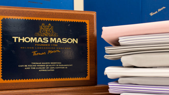 最高品質のシャツファブリックメーカー「THOMAS MASON（トーマス メイソン）」について